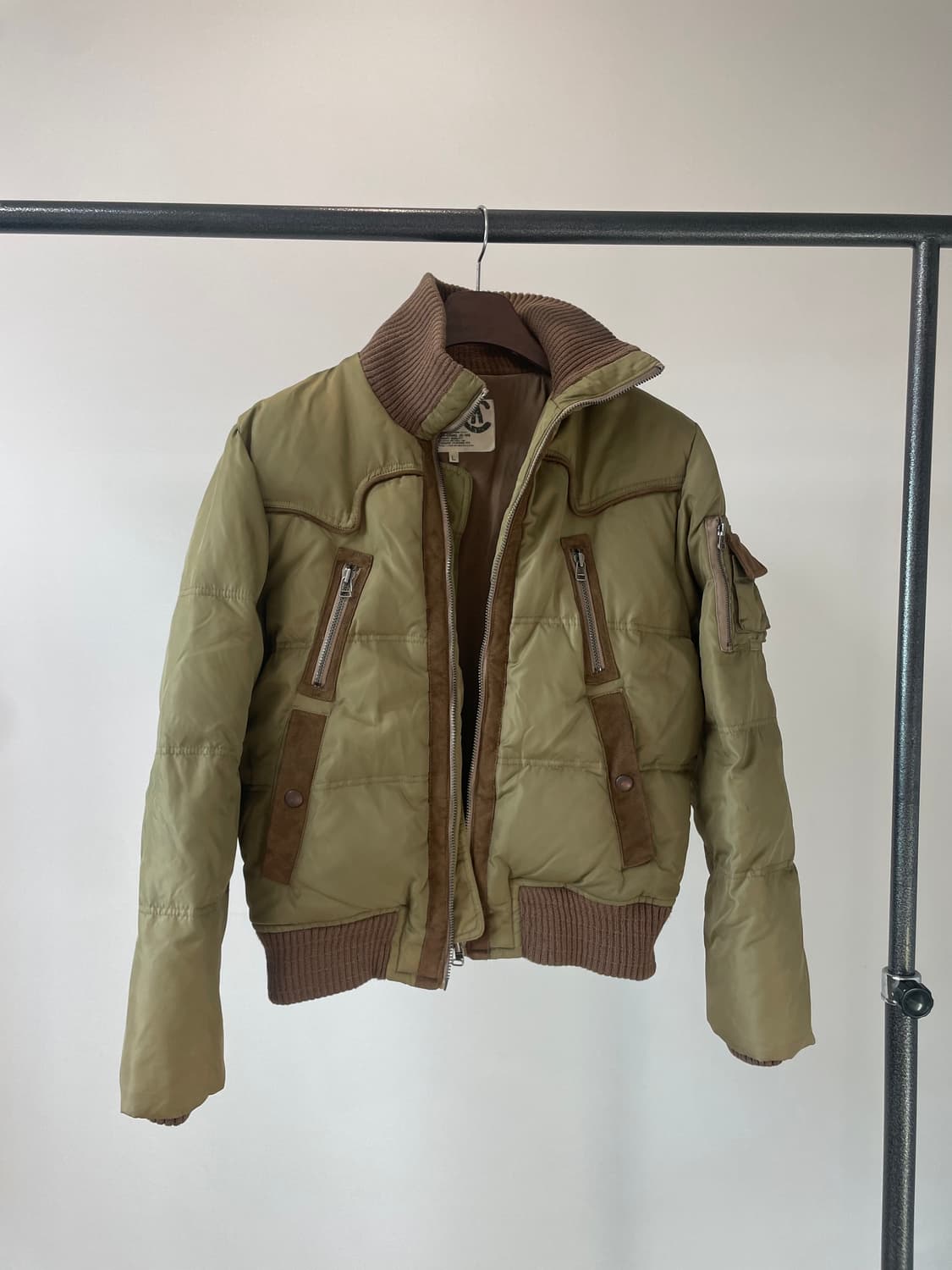 (L) Buckaroo 버커루 하이넥 아카이브 덕다운 패딩 상품이미지3