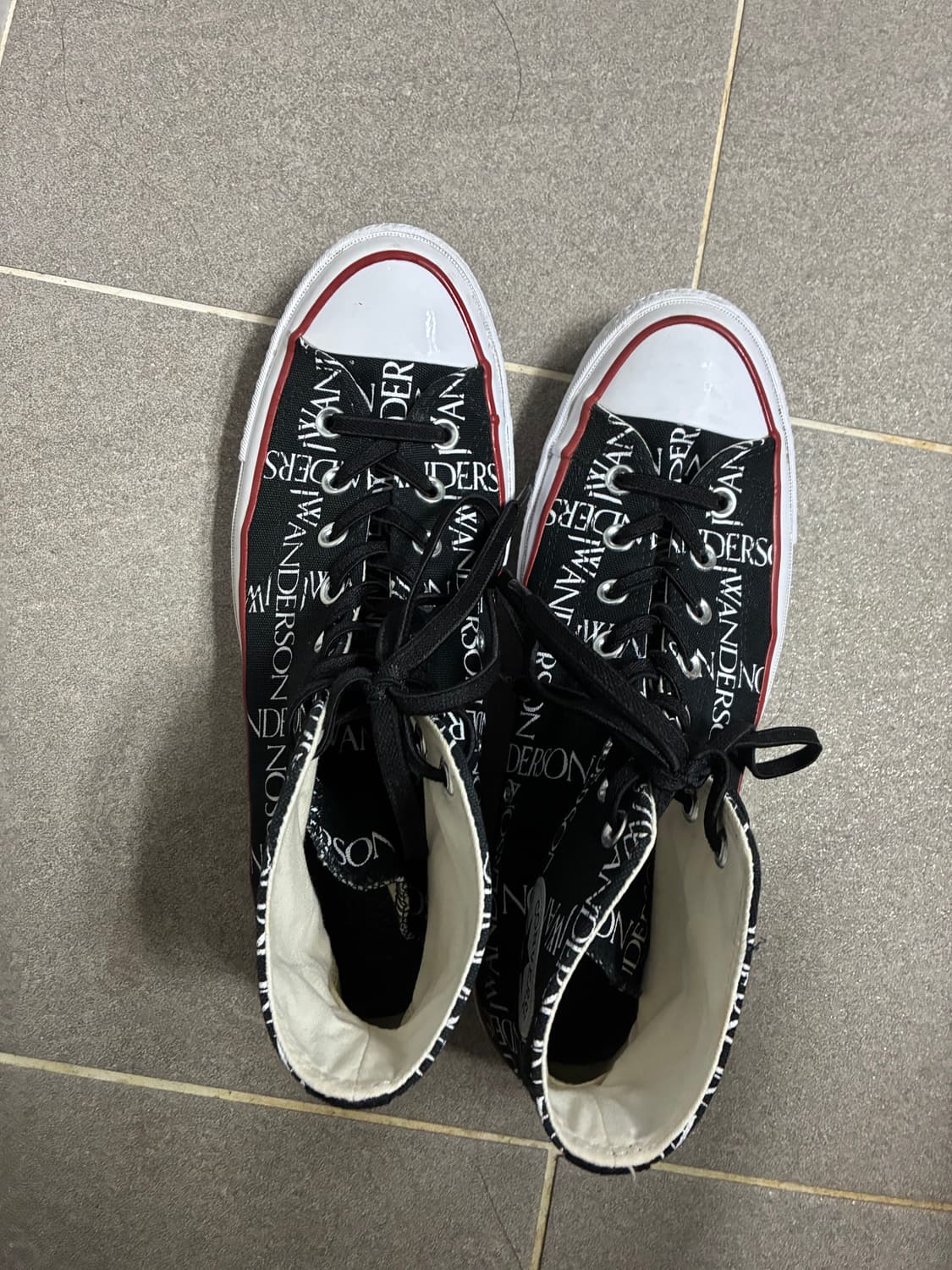 Jw컨버스 척70 하이 그리드 블랙  상품이미지2