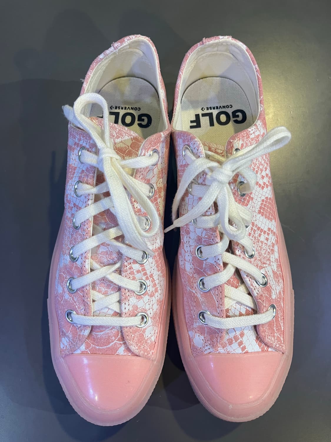 골프 르 플뢰르 × 컨버스 스네이크 핑크 (265mm) 상품이미지2