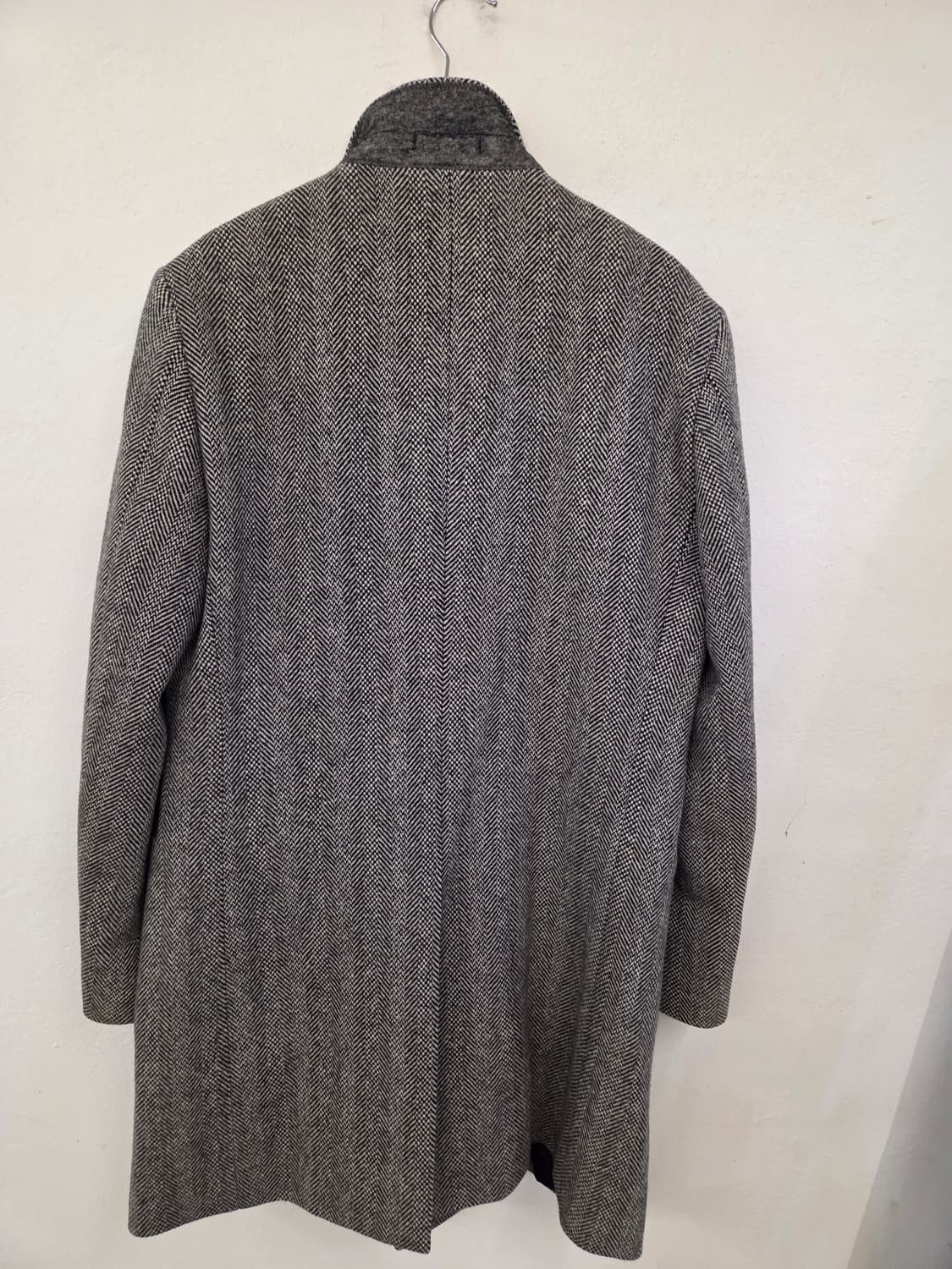 캠브리지 멤버스 남성 헤링본 코트 상품이미지5