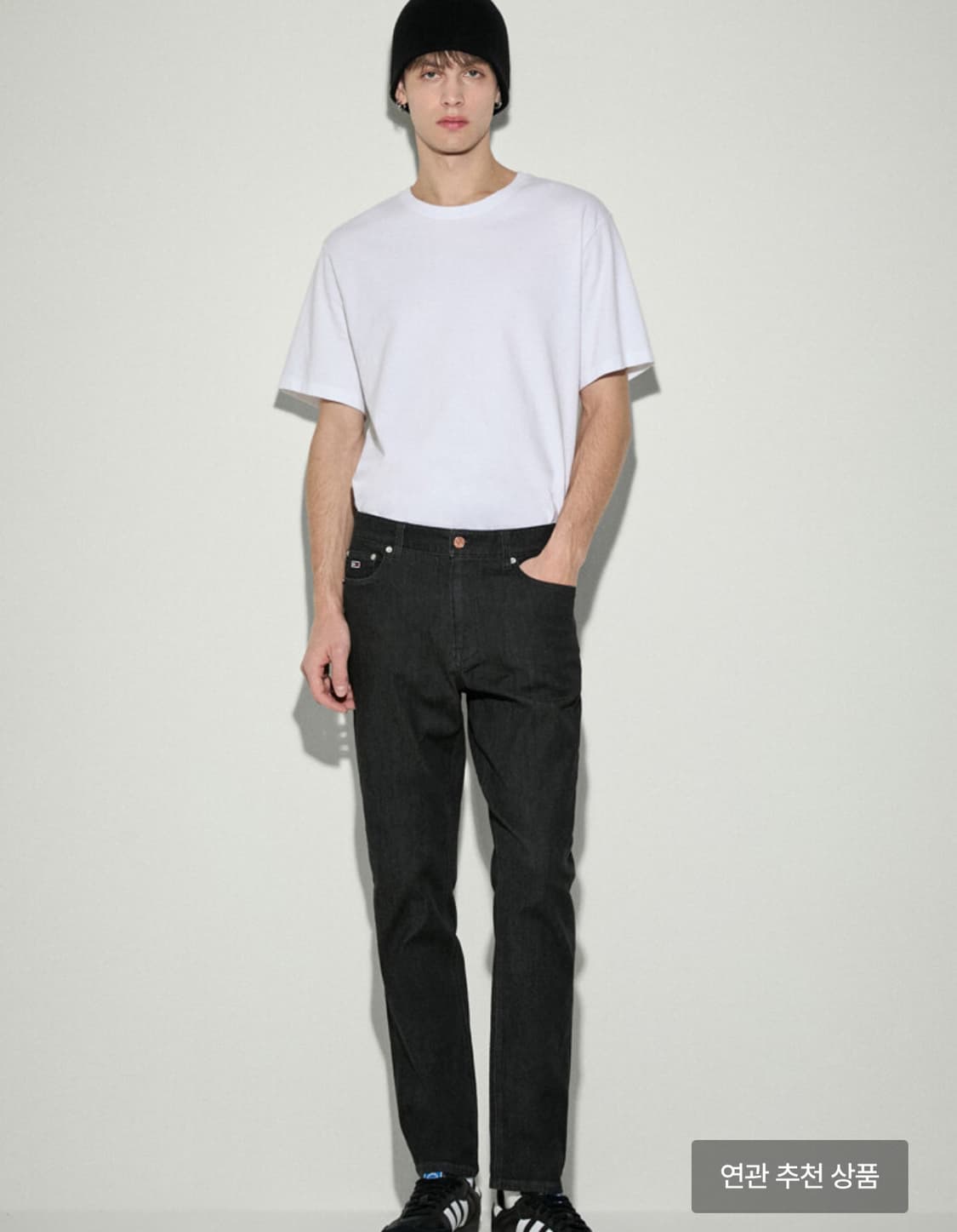 타미진스 블랙진 34W/32L 상품이미지1