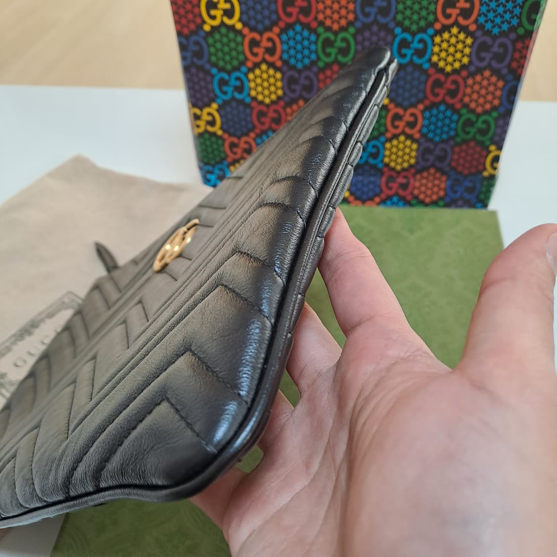 [100%/정품] 구찌 마몽 마틀라쎄 클러치, 구찌클러치,구찌파우치 상품이미지3