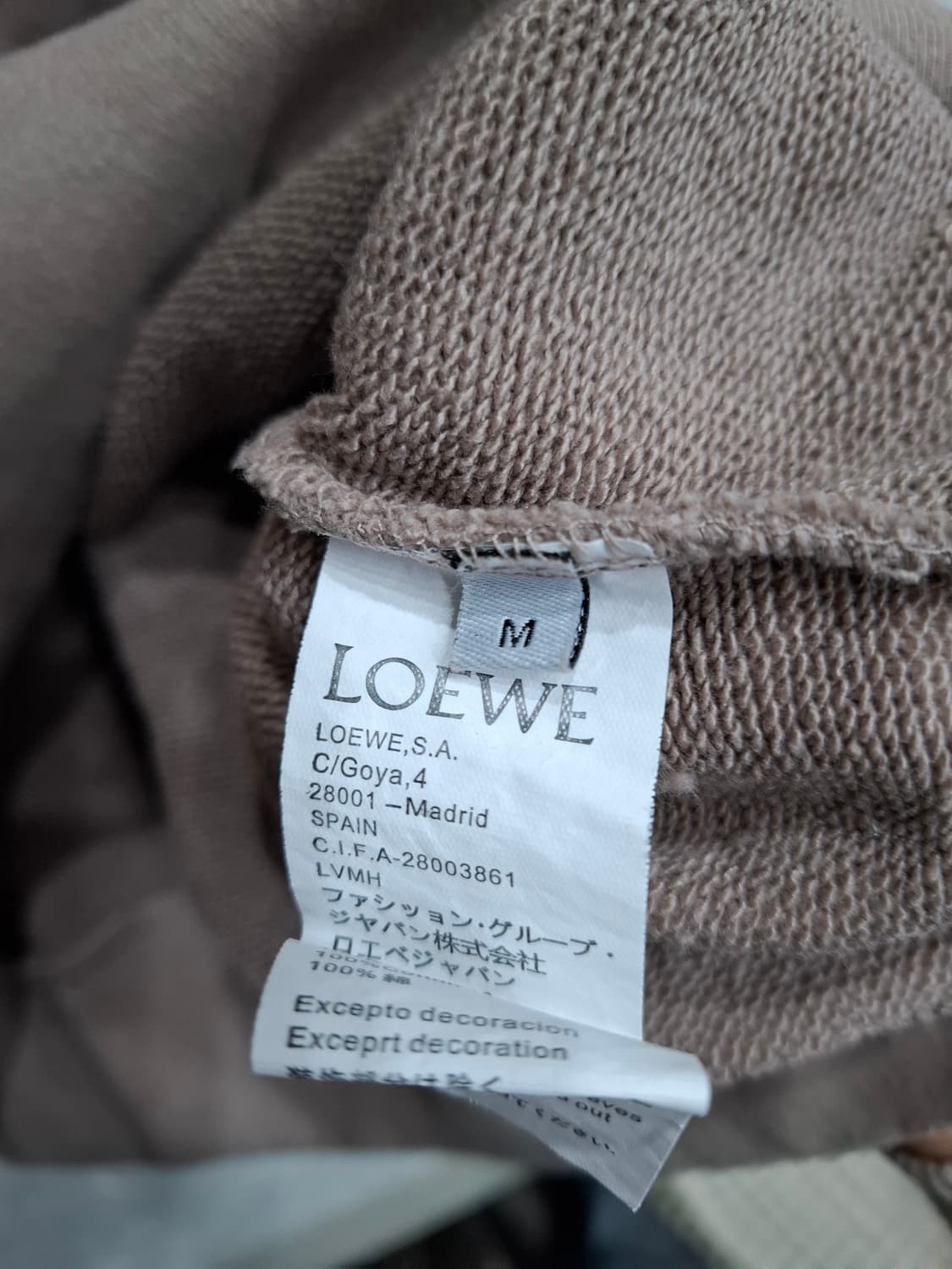 로에베 맨투맨티 M 상품이미지4