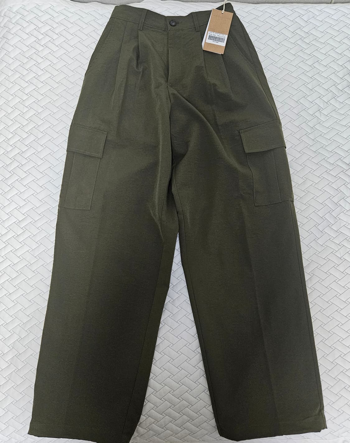 [새상품] 굿라이프웍스 카고 팬츠 카키 S 상품이미지1