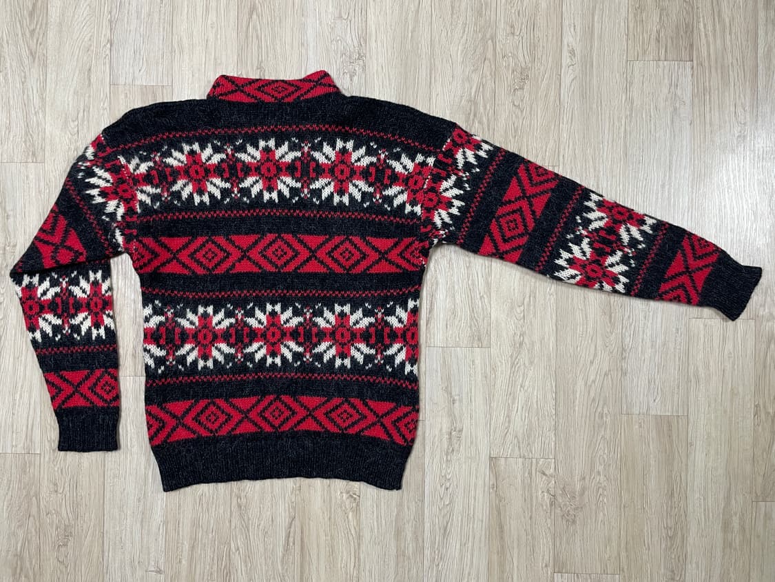 95) 80's 울리치 나바호 모크넥 울 스웨터(RRL&LVC&폴로) 상품이미지2