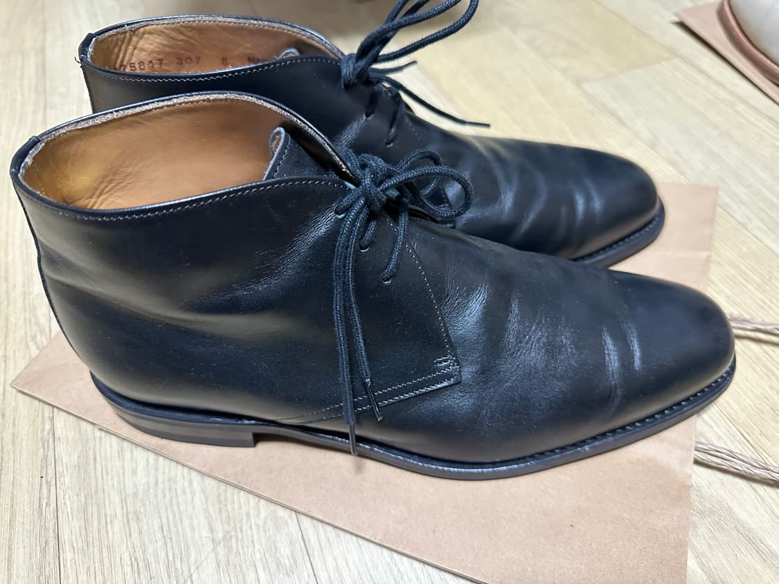 Berwick 버윅 307 블랙 처카부츠 UK8 상품이미지3