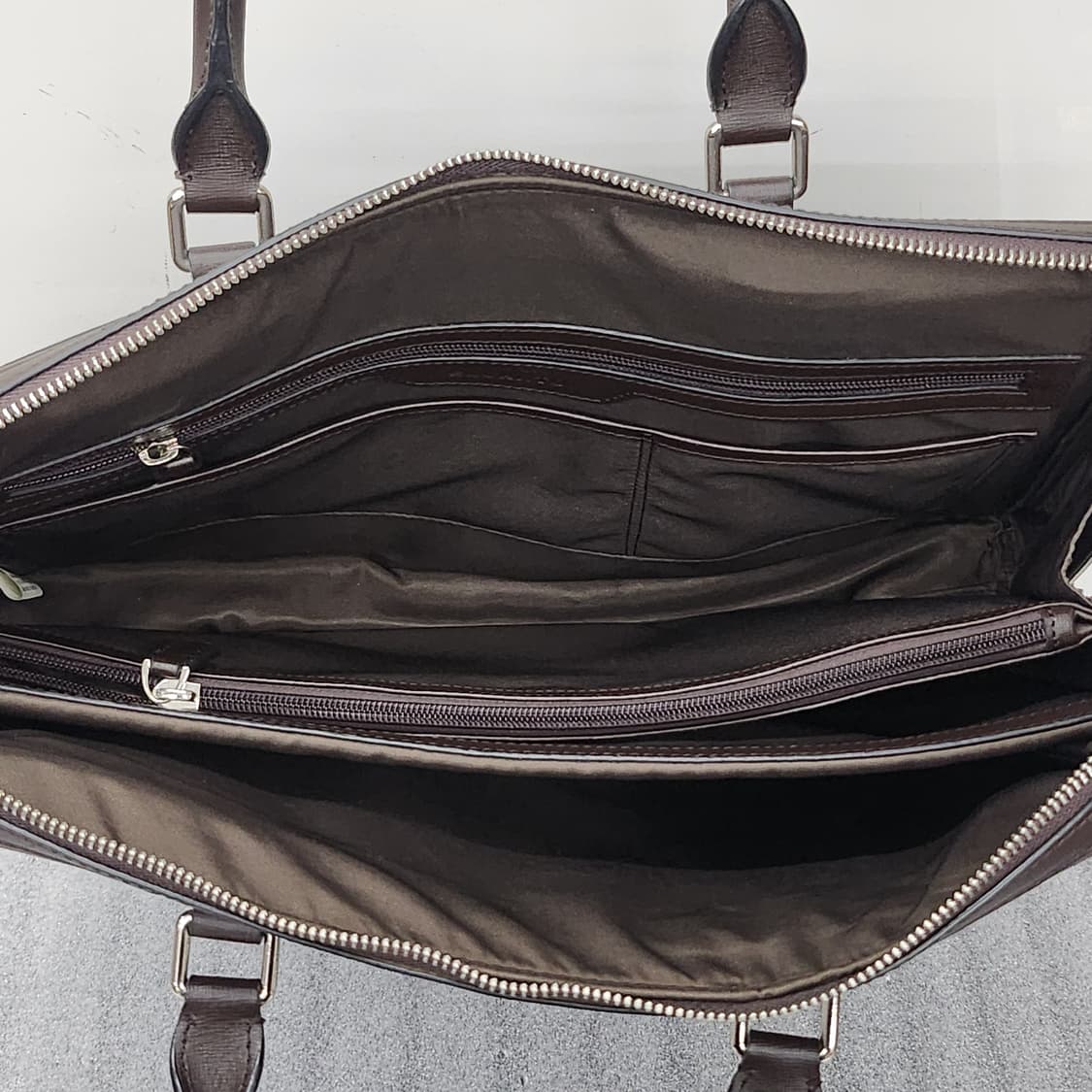 엘칸토 브리프케이스 브라운 40x30x10cm  상품이미지7