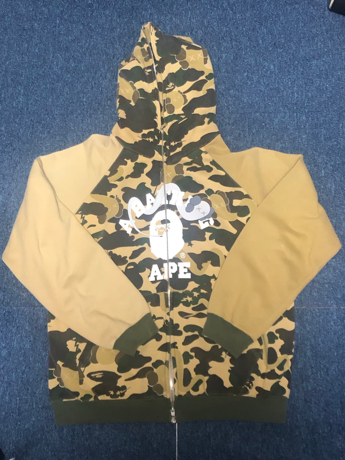 베이프 카우스 후드집업 황계 L 상품이미지1