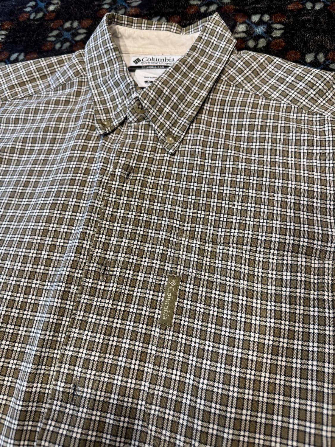 콜롬비아 체크셔츠 상품이미지2