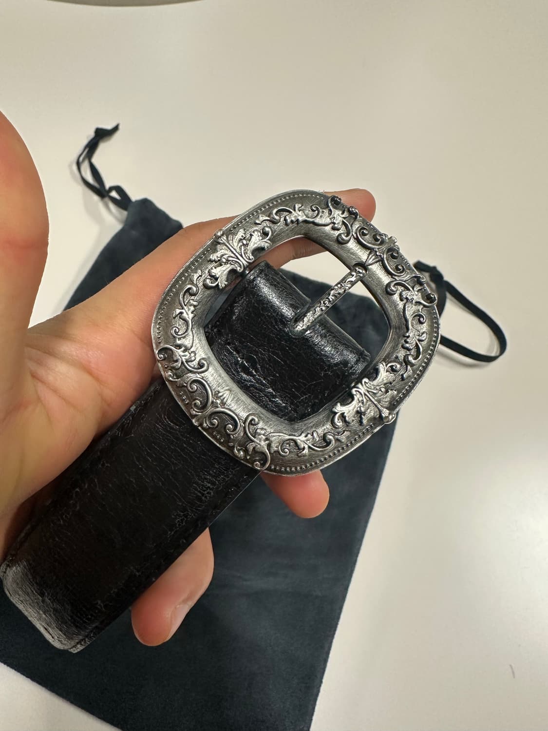 [1] 언더마이카 오스트리치 벨트 상품이미지2