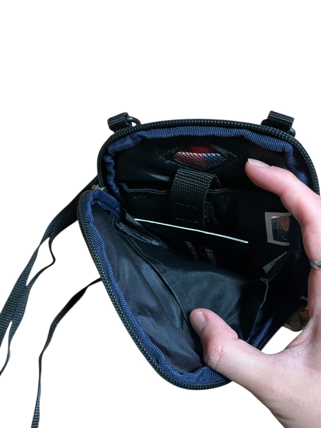 이스트팩 체크 미니 크로스백 상품이미지6