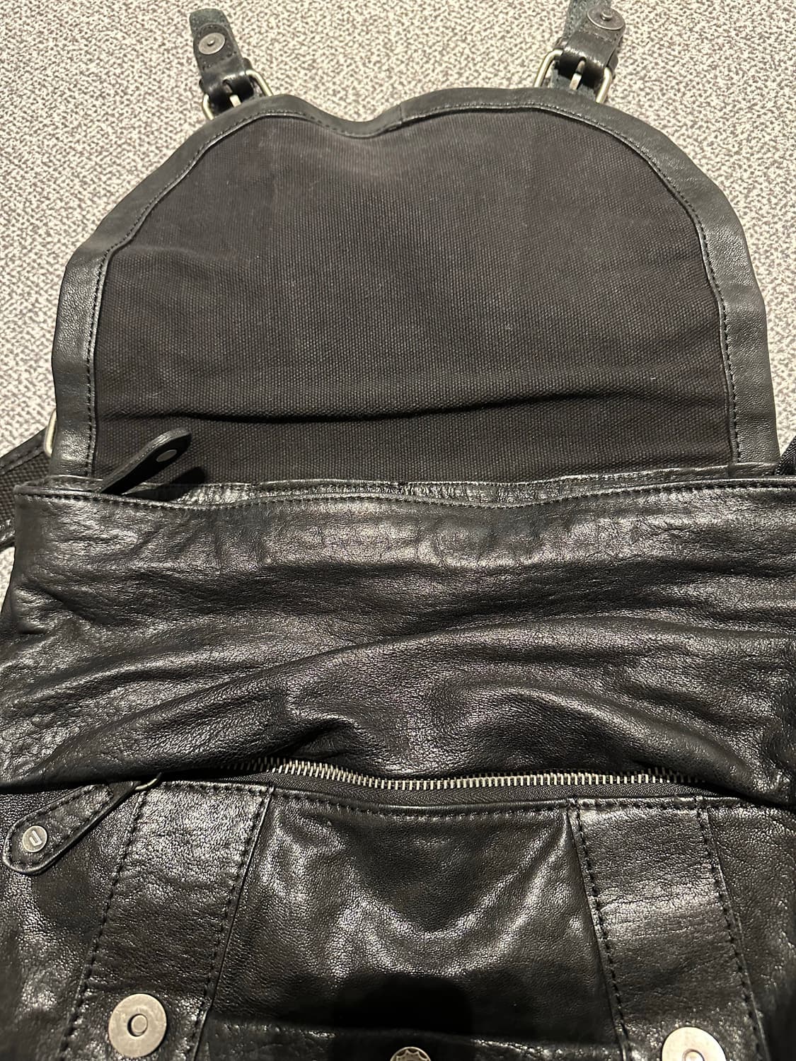 (희귀 매물) 디젤 레더 백팩  상품이미지6