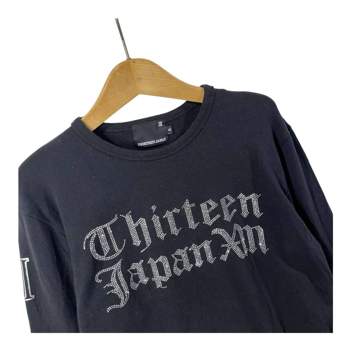 [THIRTEEN JAPAN] 펑크 큐빅 레터링 롱슬리브 상품이미지3
