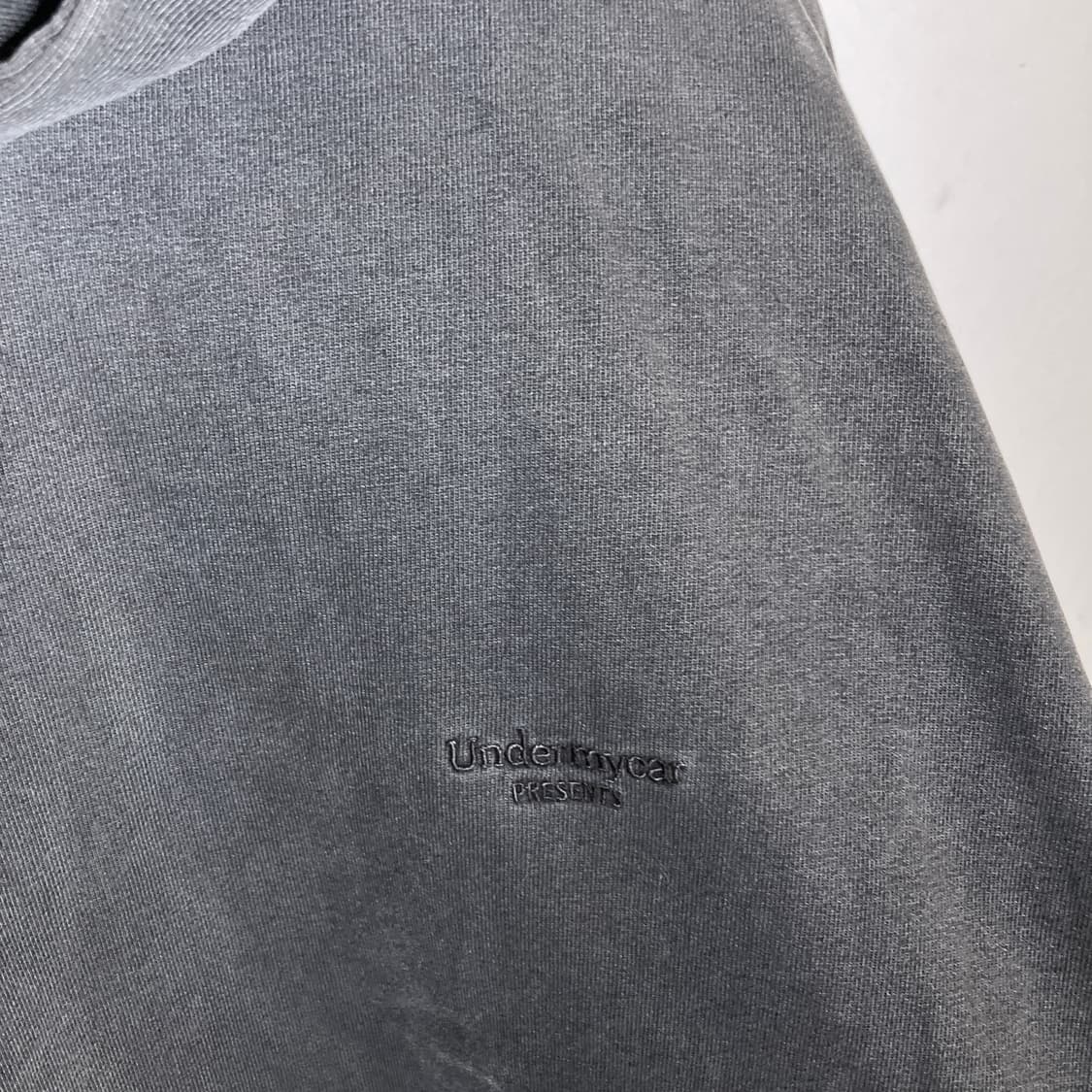 2)언더마이카 피그먼트 오버핏 후드티 상품이미지4