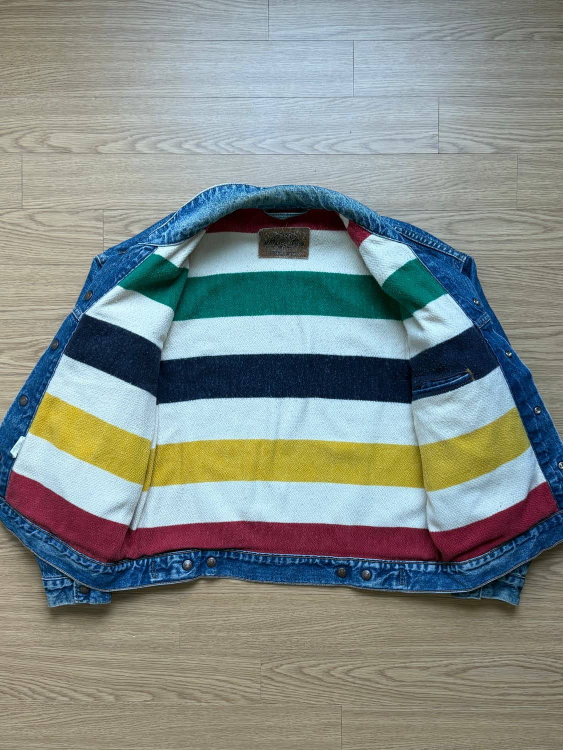 90s USA 리바이스 허드슨베이 데님자켓 상품이미지7