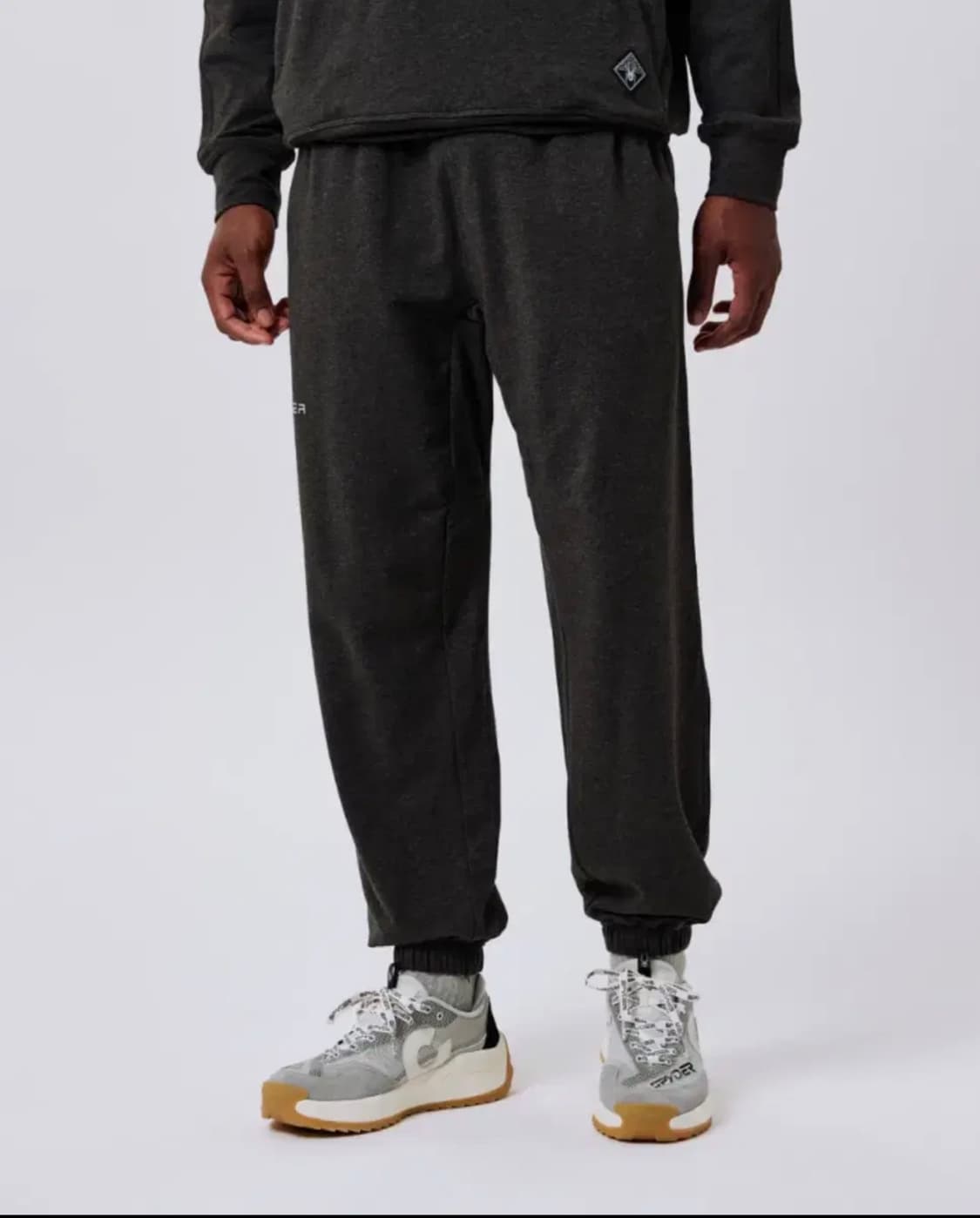 [새제품] 스파이더 젠 콜렉션 맨즈 모달 스웻 세트 - 차콜 상품이미지3