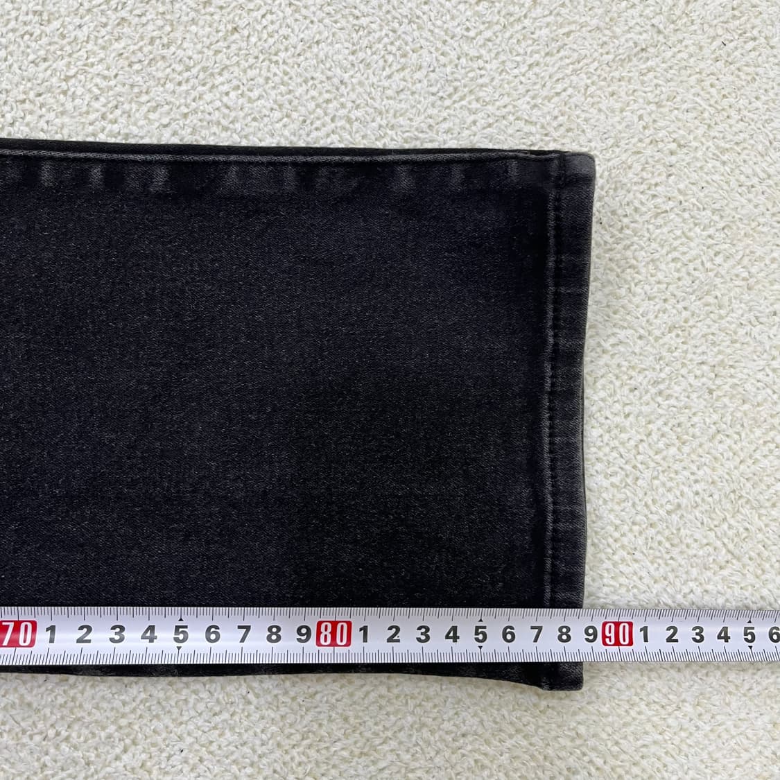 27 게스 여성 흑청 데님 0406M 상품이미지8