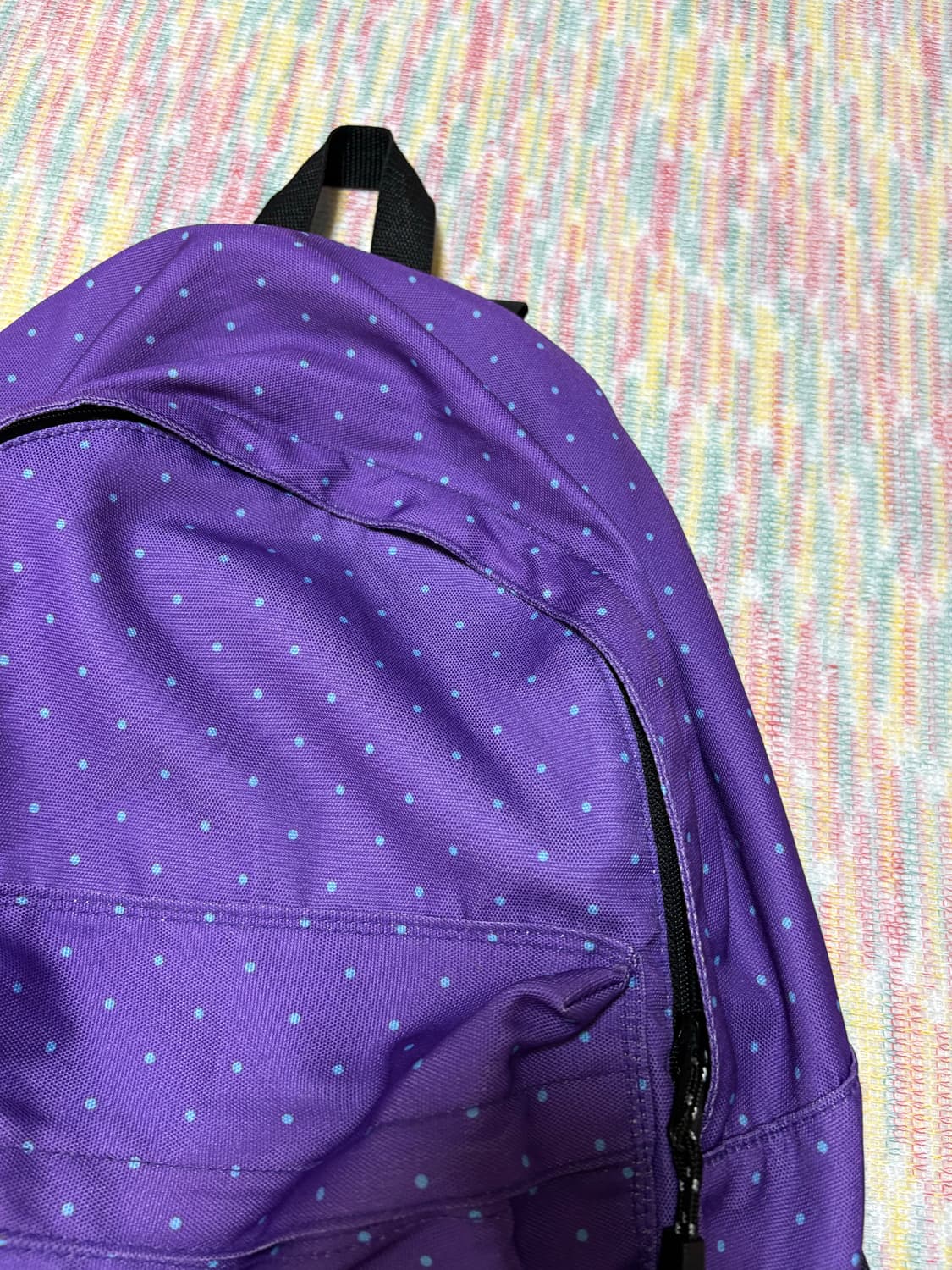 퍼플 도트 백팩  상품이미지5