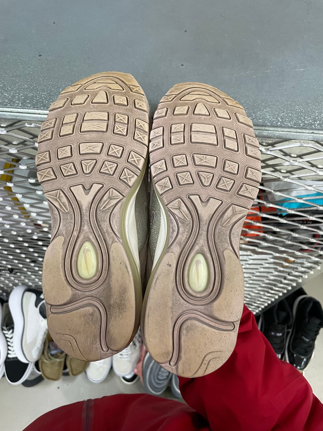 나이키 에어맥스 97 벨벳 파티클 로즈 260 상품이미지6