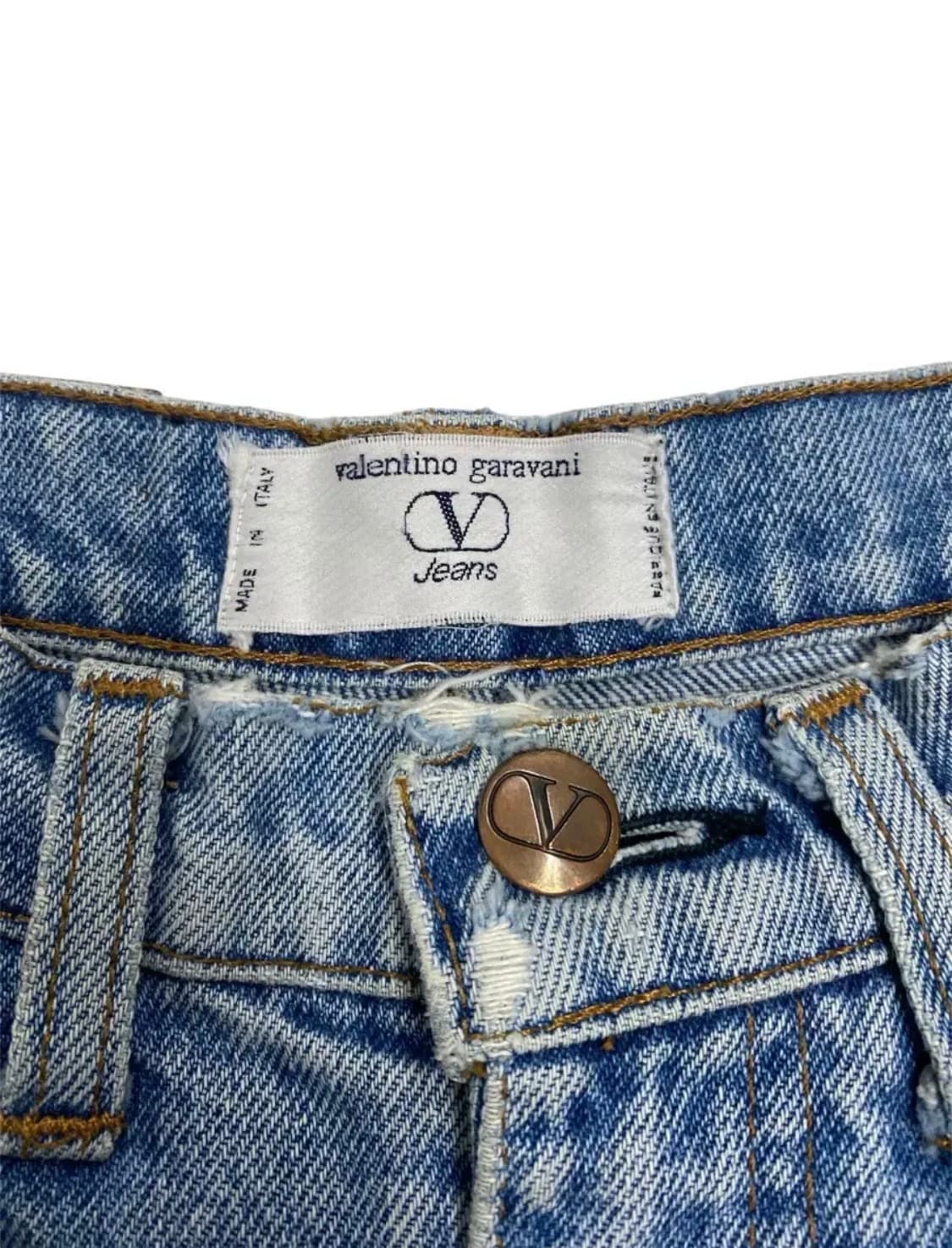 발렌티노Valentino 연청 데님팬츠 22-23인치 상품이미지5