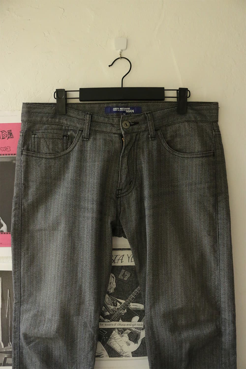 준야 와타나베 맨 핀스트라이프 팬츠 상품이미지4