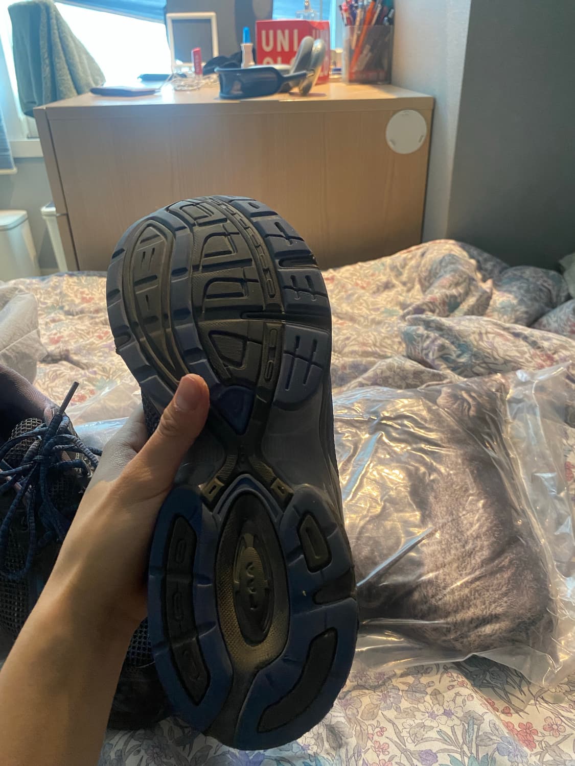 아식스 UB4-S 젤 1130 그라파이트 그레이 275 급처 상품이미지8