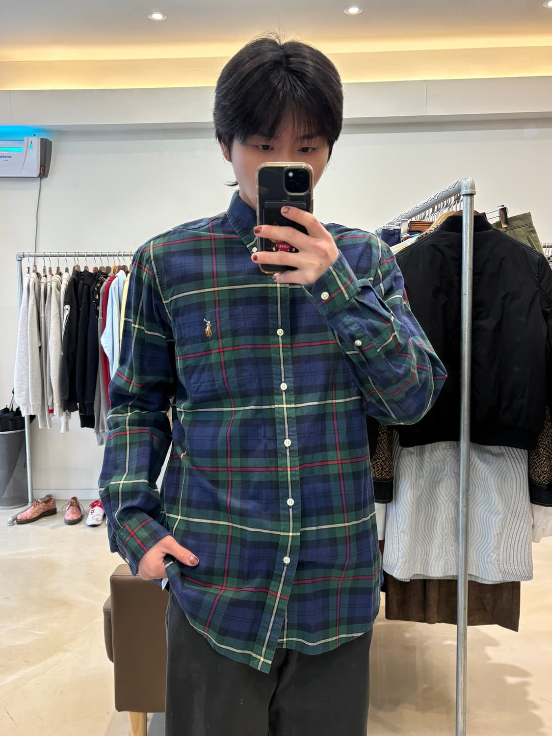 폴로 랄프로렌 체크 셔츠 상품이미지9