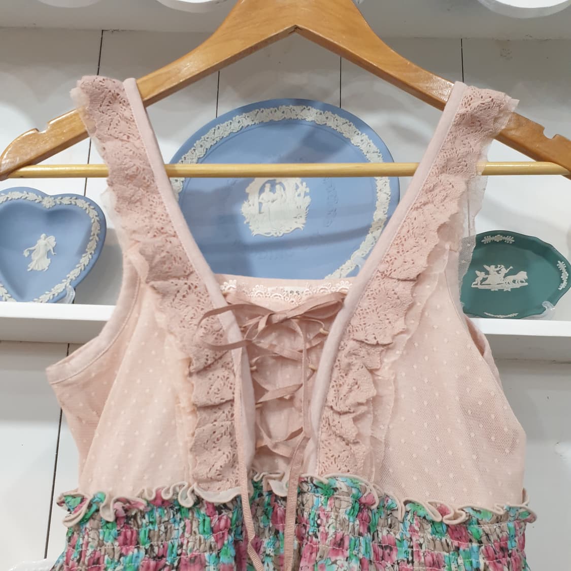axes femme(엑시즈팜) 플라워 튜닉탑원피스 상품이미지2