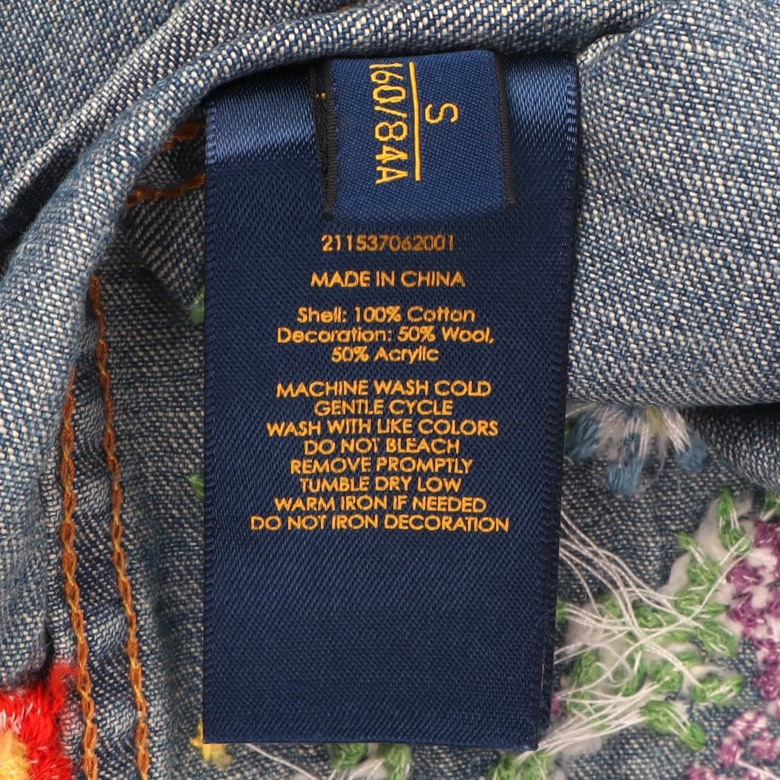 폴로 랄프로렌 웨스턴 샴브레이 데님 셔츠 상품이미지9