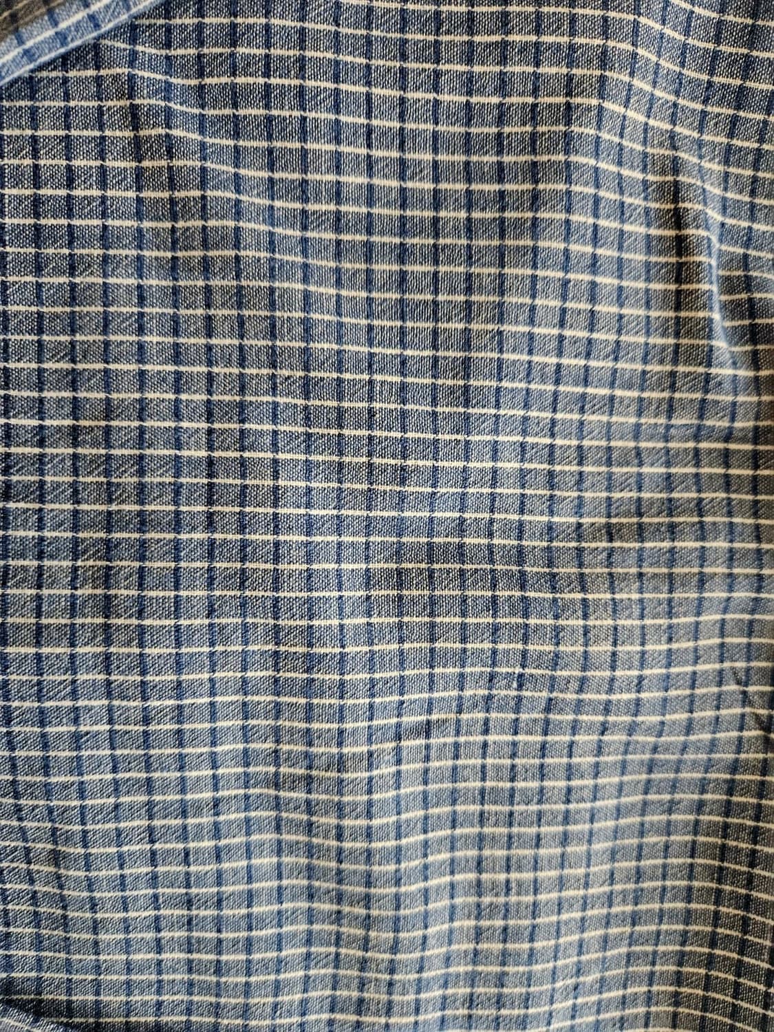 RRL 더블알엘 인디고 미니 체크 워크셔츠 상품이미지3