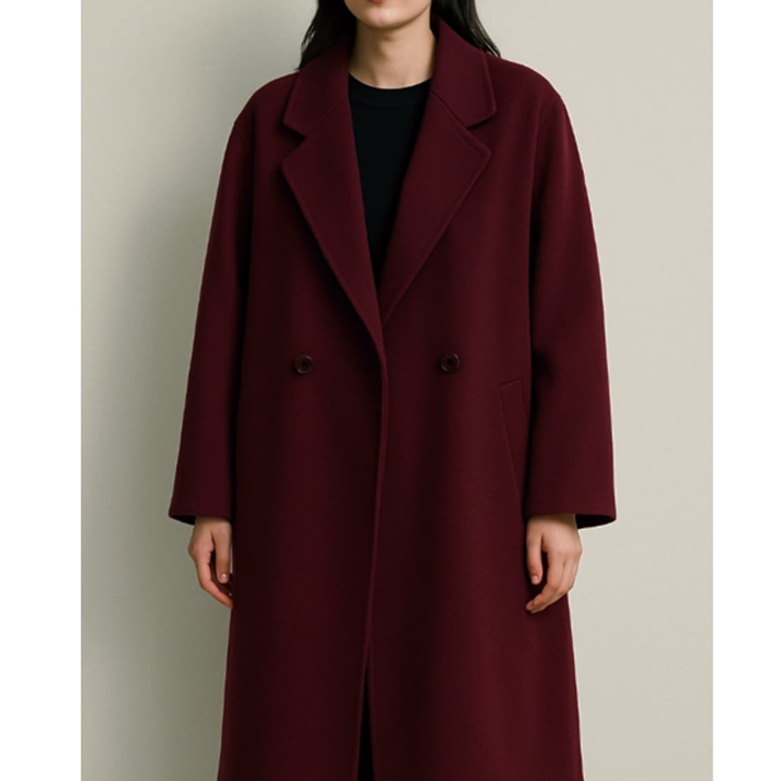 LANCETTI Loro Piana 클래식롱캐시미어코트 상품이미지1