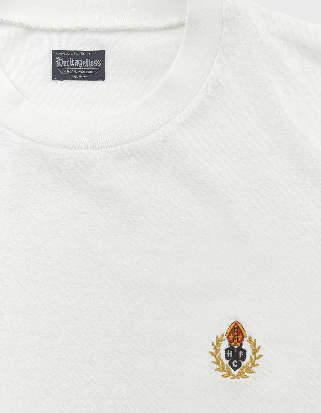 헤리티지플로스 CREST 20S COMPACT YARN T-SHIRTS 상품이미지2