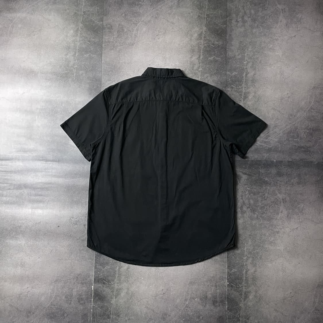 GEORGE 조지 빈티지 블랙 코튼 반팔 셔츠 A00755 상품이미지6