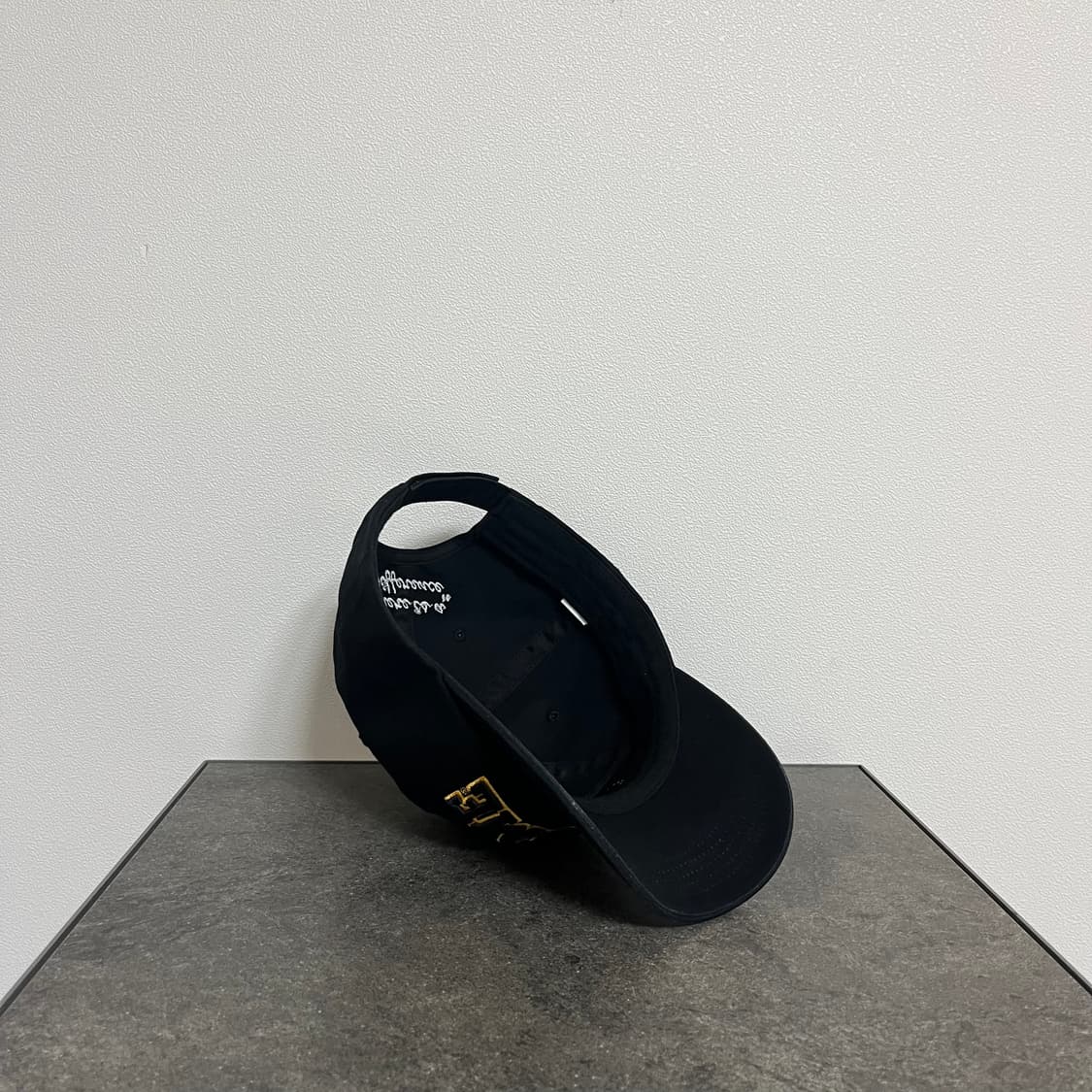 슈프림 워시드 블랙 로고 볼캡 모자 6패널 캡 상품이미지7