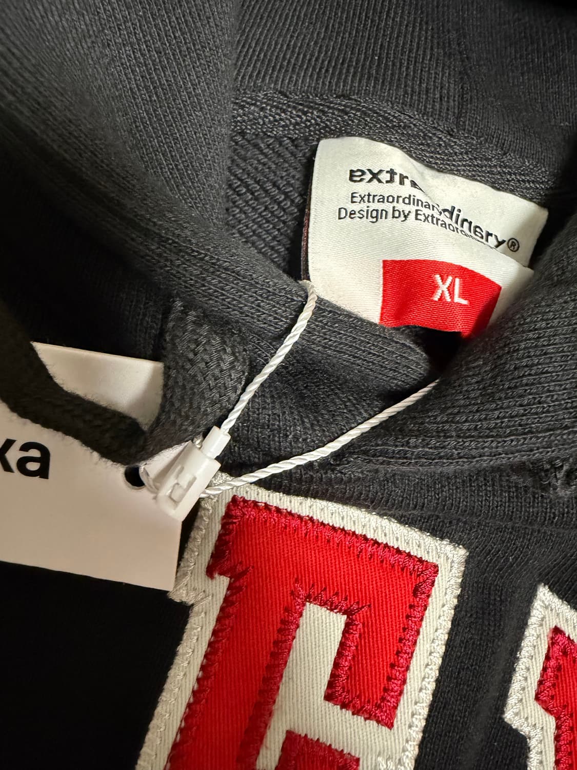 엑스트라오디너리 s*x 후드 블랙 XL 상품이미지4