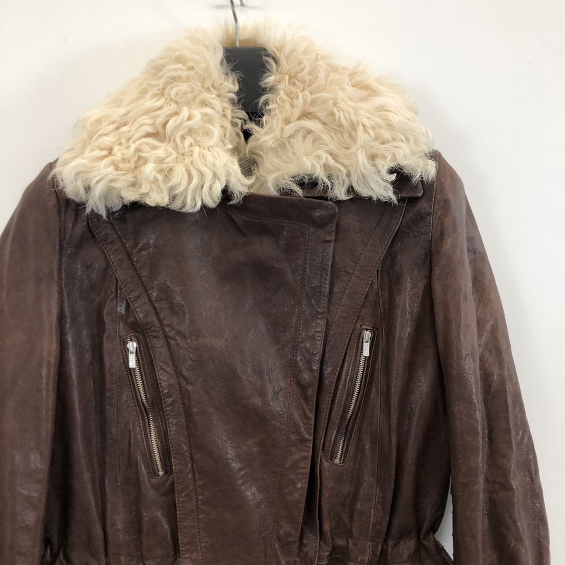 VOV 보브 양가죽 코트 55 내피분리가능  상품이미지2