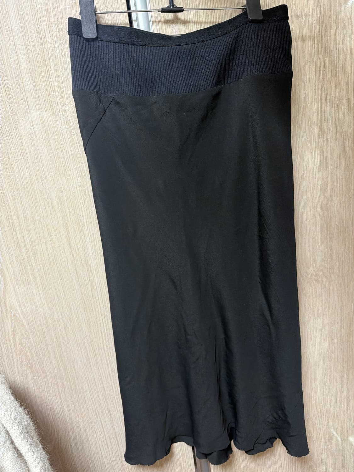 릭오웬스 bias 비스코스 미디 스커트 교환(판매x) 상품이미지4