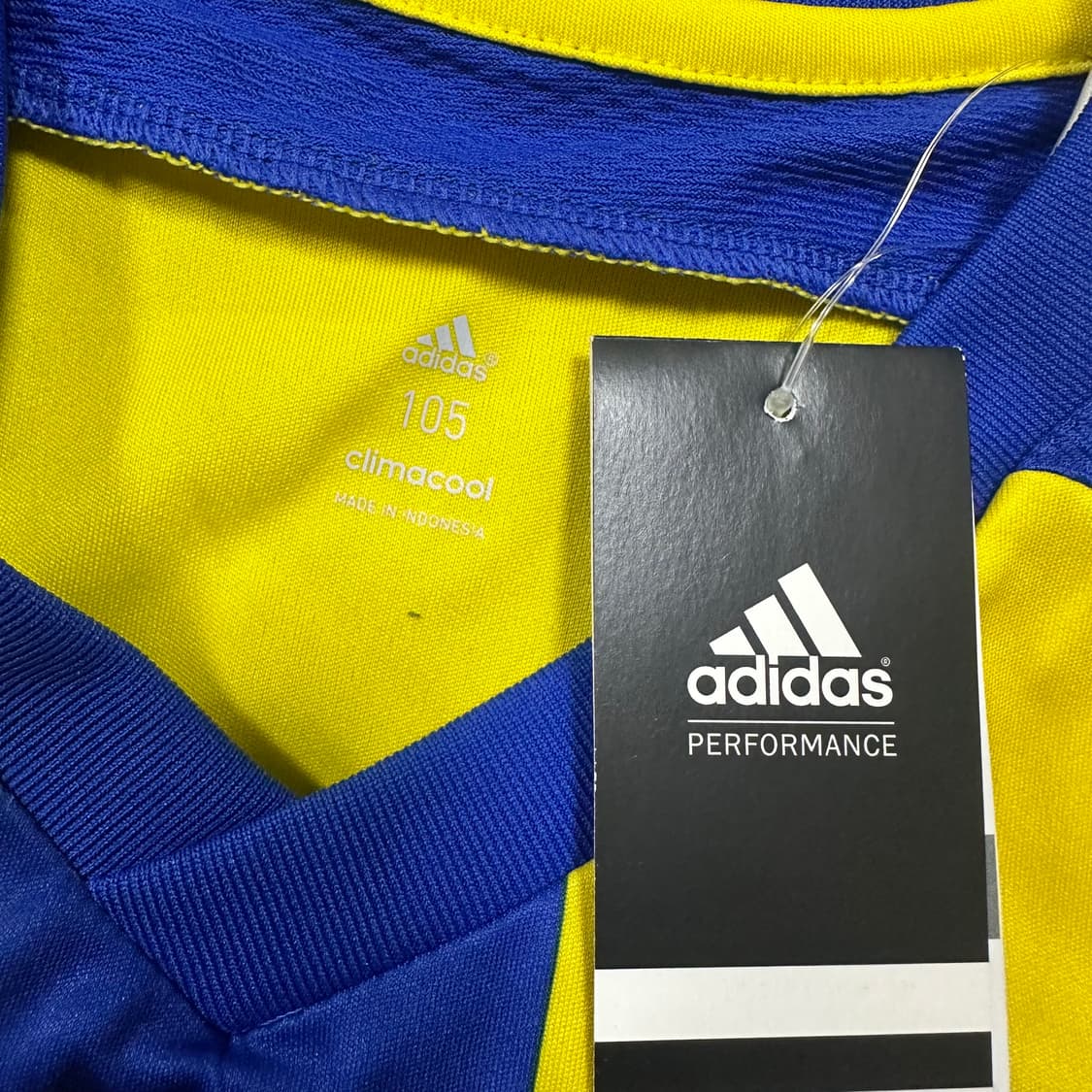 ✨ (새상품) 아디다스 스트라이프 축구 져지 기능성 반팔티  상품이미지3