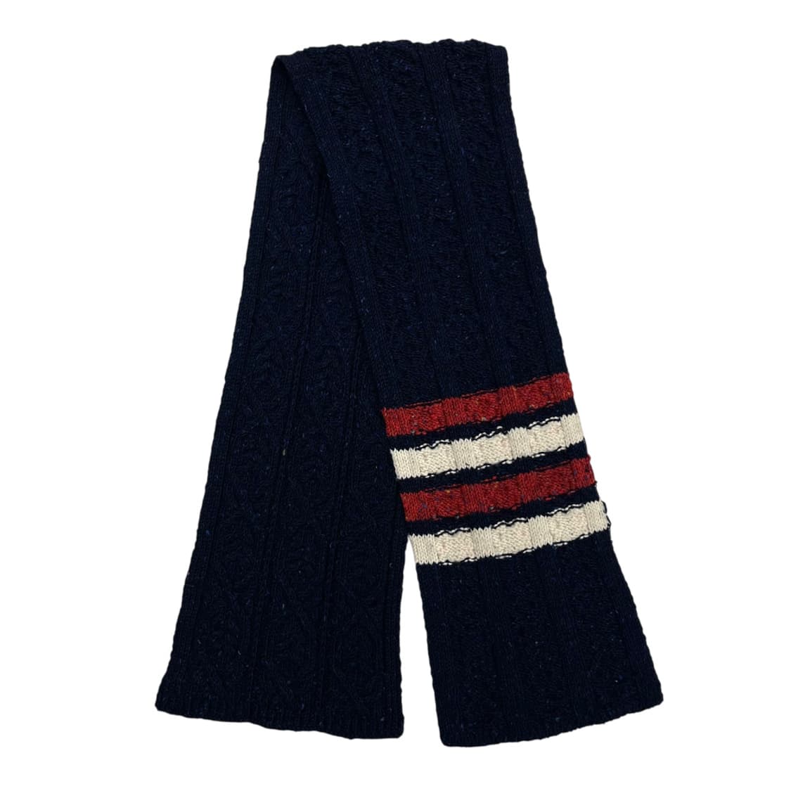 톰브라운 딥블루 꽈배기 머플러 상품이미지4