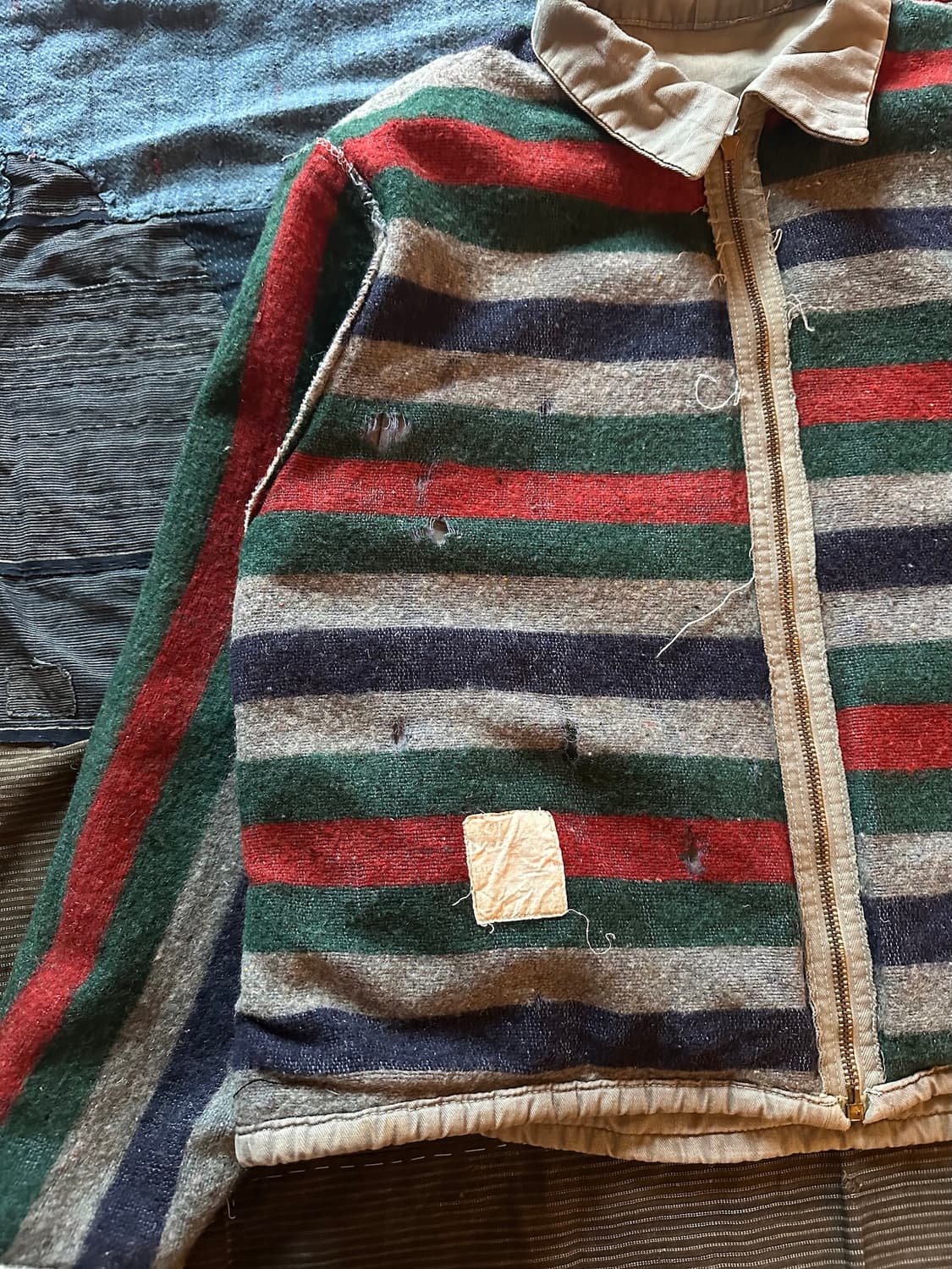 60s USA 빈티지 몽고메리워드 파워하우스 워크 자켓 상품이미지10