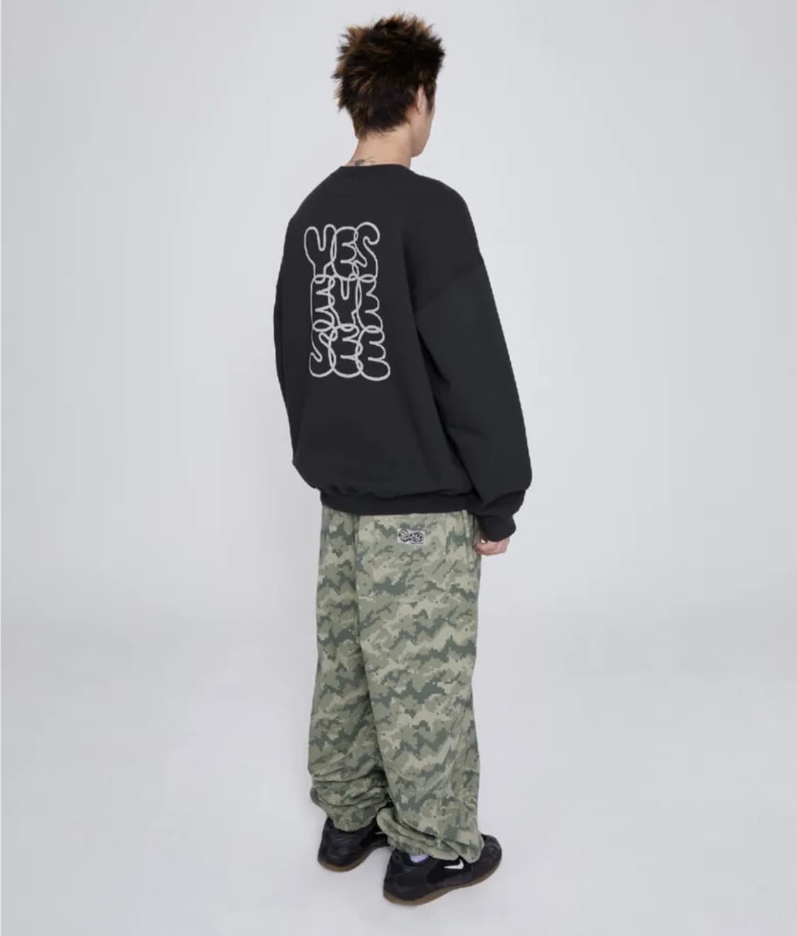 예스아이씨 SN Camo Sweatpants Jungle S사이즈 상품이미지2