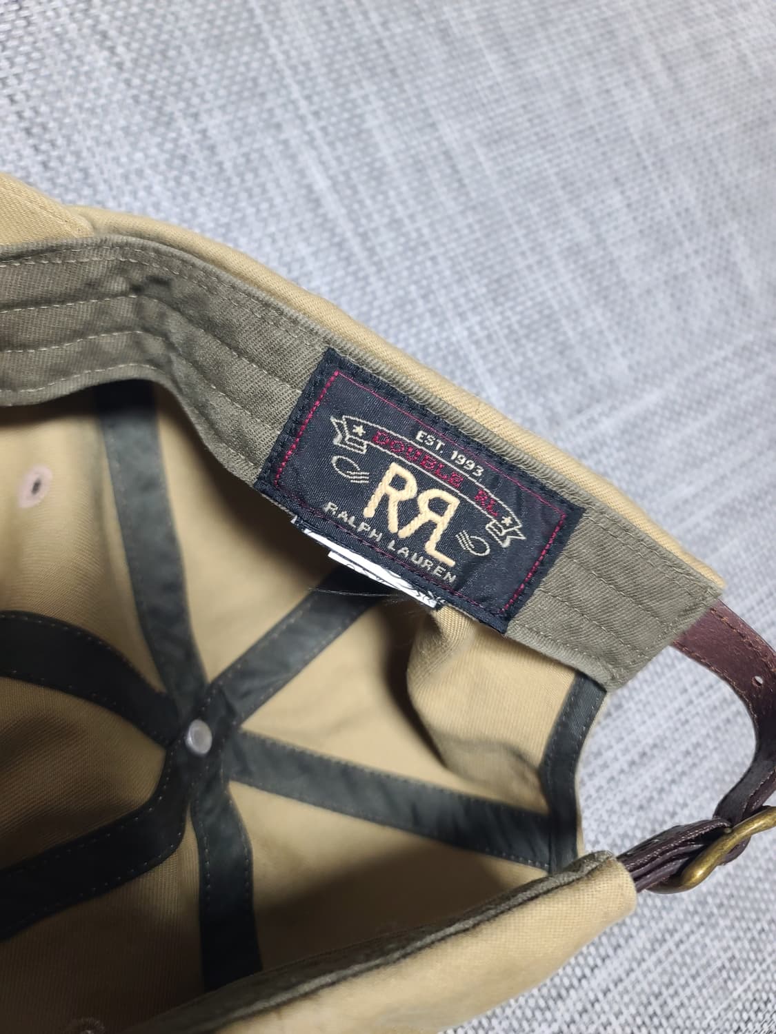 더블알엘 볼캡 rrl 모자 베이지 상품이미지4