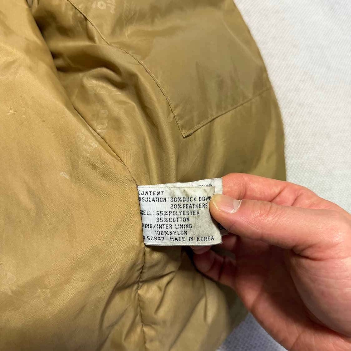 런던 포그 (LONDON FOG) 빈티지 자켓 (패딩 내피있음) 상품이미지6