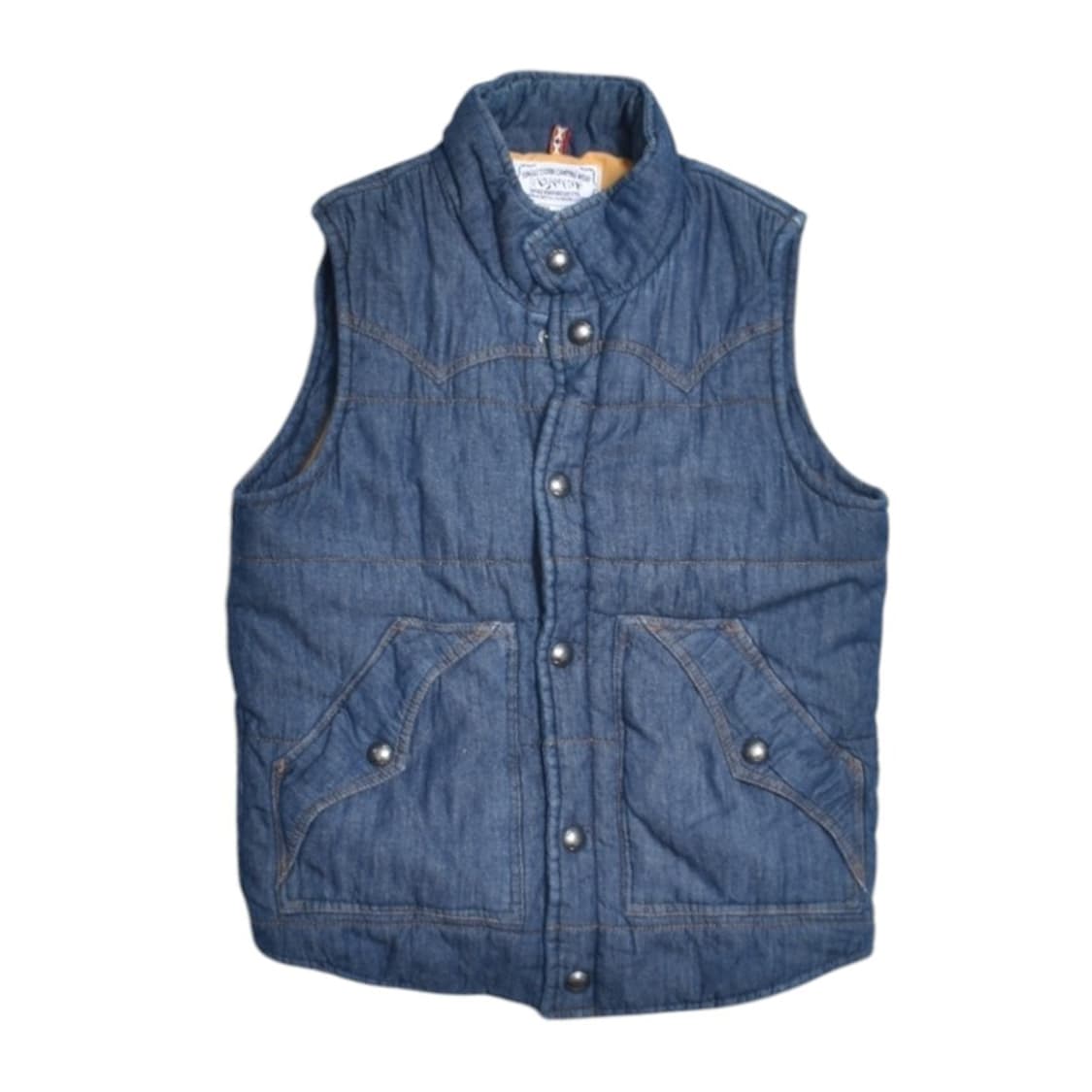 정글스톰 빈티지 구제 웨드턴 데님 베스트 조끼 N908 상품이미지1