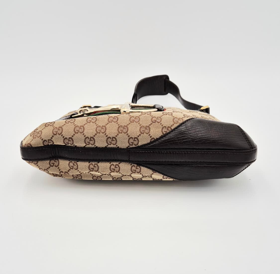 구찌 슈프림 홀스빗 GG 캔버스 호보백 상품이미지7