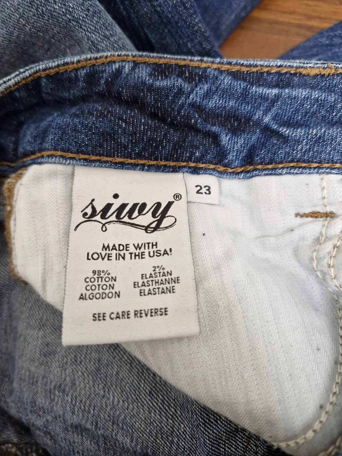 [23] SIWY 씨위 디스 무파진 로우컷 스키니 데님진  상품이미지4