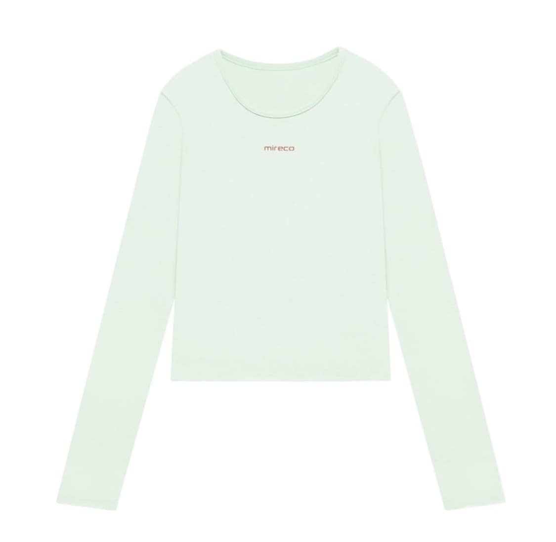 미레코 mireco 미니 로고 티셔츠 민트 상품이미지2
