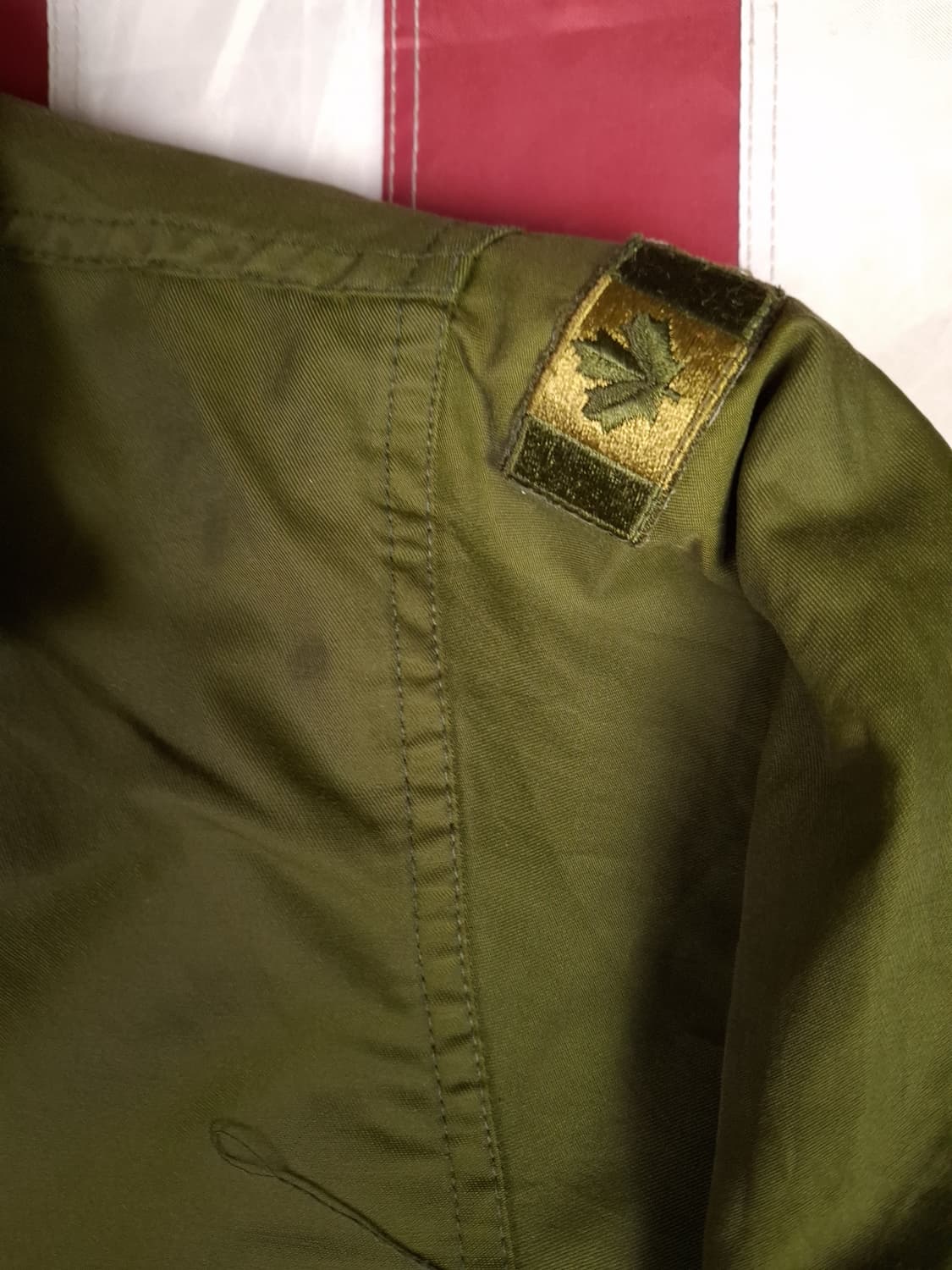 오리지날 70's 구형 캐나다군 콜드파카 상품이미지6