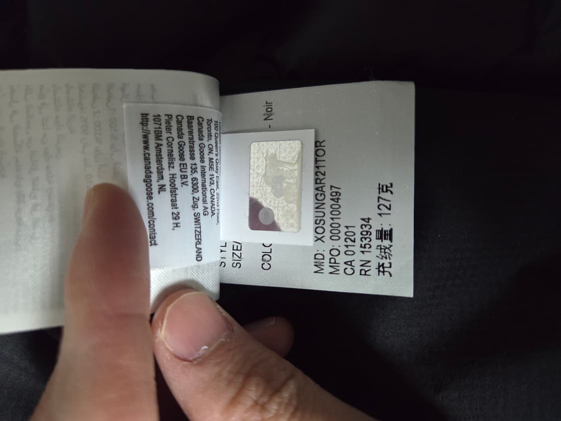 L (새상품) 25FW 캐나다구스 롯지 후디 블랙 상품이미지4