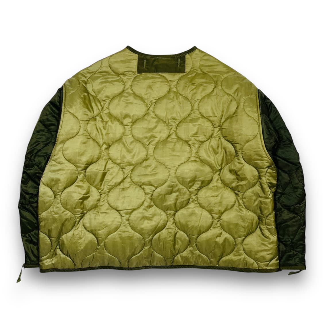 엠엠엠 진스 필드 퀄팅 라이너 카키 러브 자켓 상품이미지4